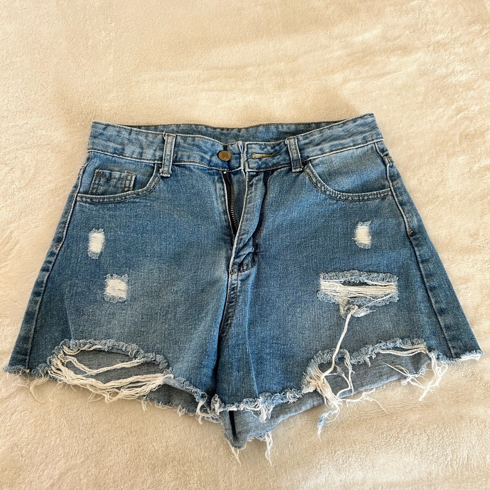 SHEIN MOM JEAN SHORTS